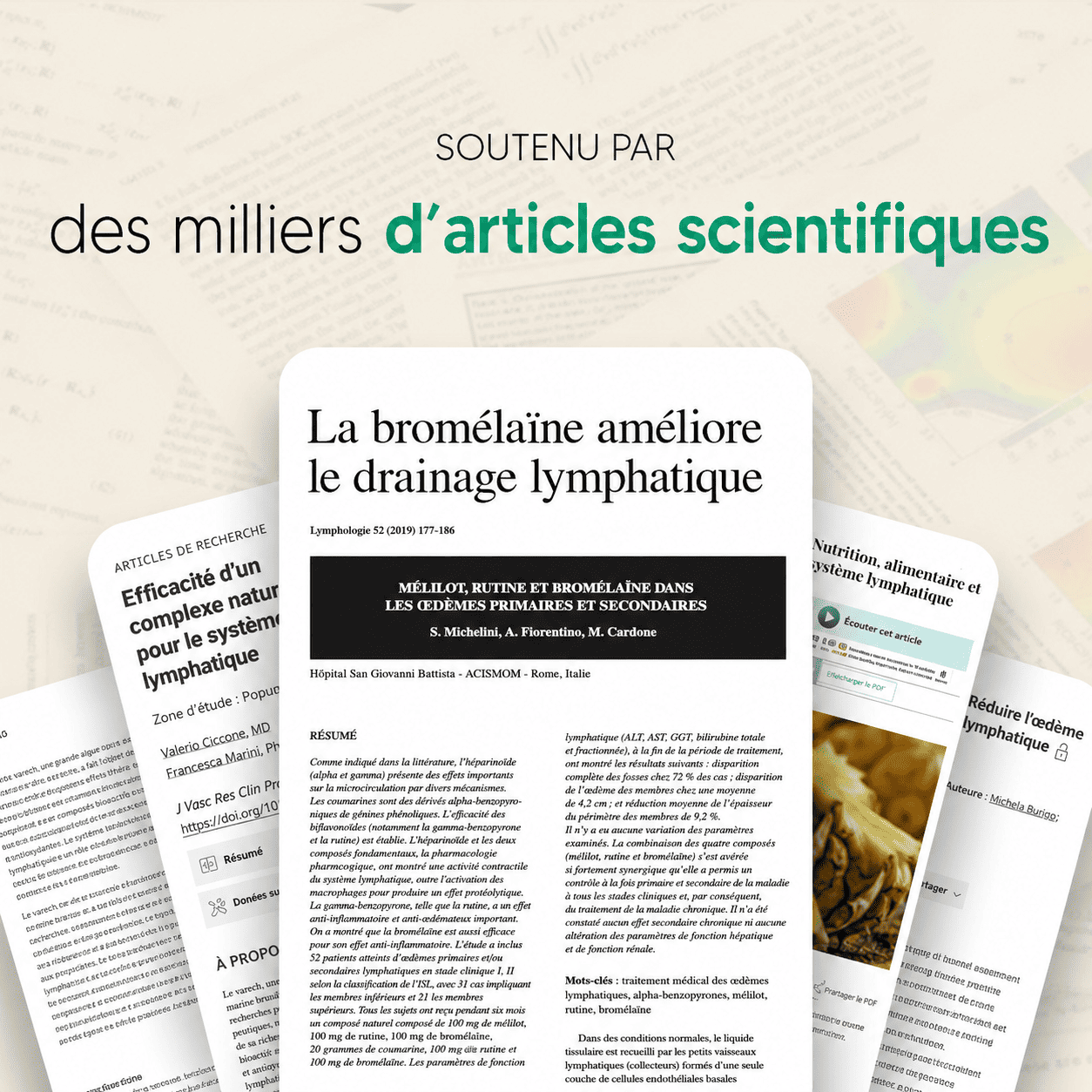 Nervia™ - Gélules de Drainage Lymphatique · Transformation totale en 60 jours