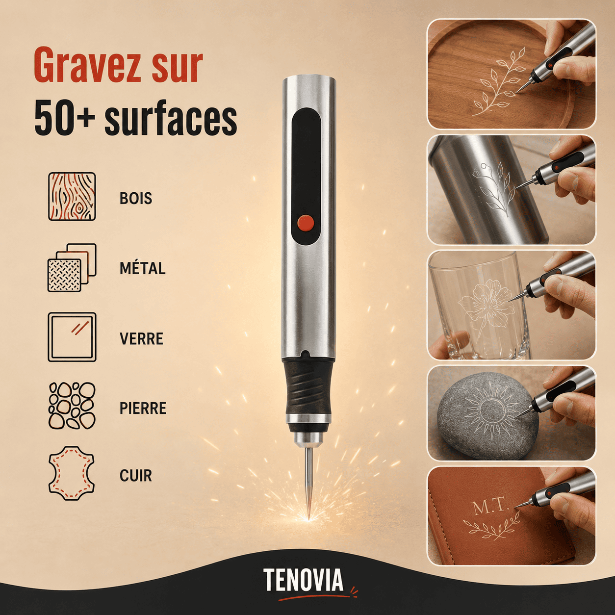Le Stylo Graveur qui Transforme Vos Objets du Quotidien