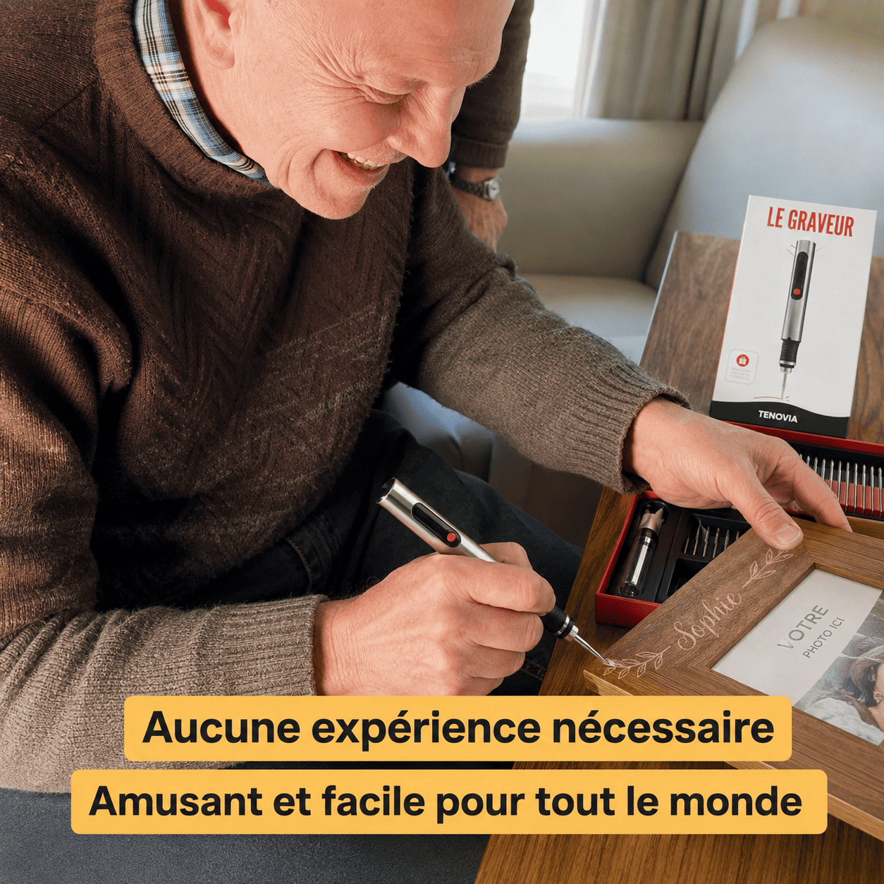 N°1 des cadeaux créatifs : le stylo graveur Tenovia