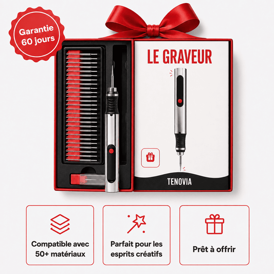 N°1 des cadeaux créatifs : le stylo graveur Tenovia