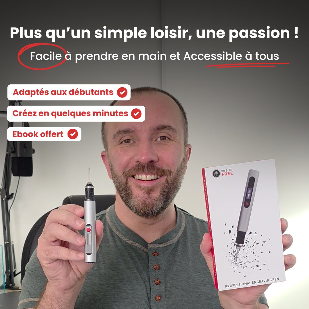 Le Stylo Graveur qui Transforme Vos Objets du Quotidien